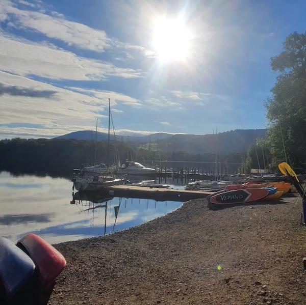 Nichol End Marina and watersports at Portinscale