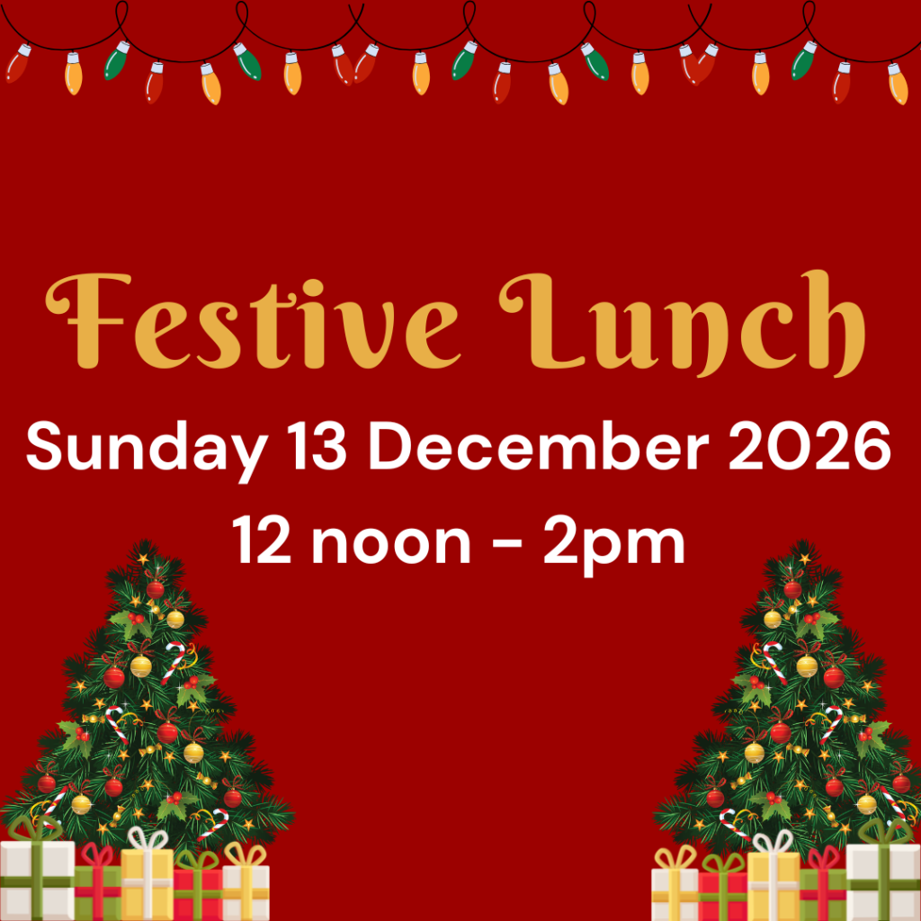 Festive Lunch poster for 13 December 2026